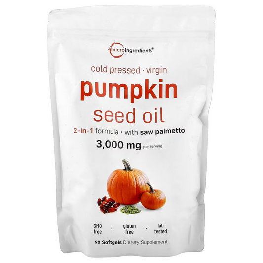 2 X1 Aceite de Semilla de Calabaza con saw palmetto MAGNESIO GRATIS